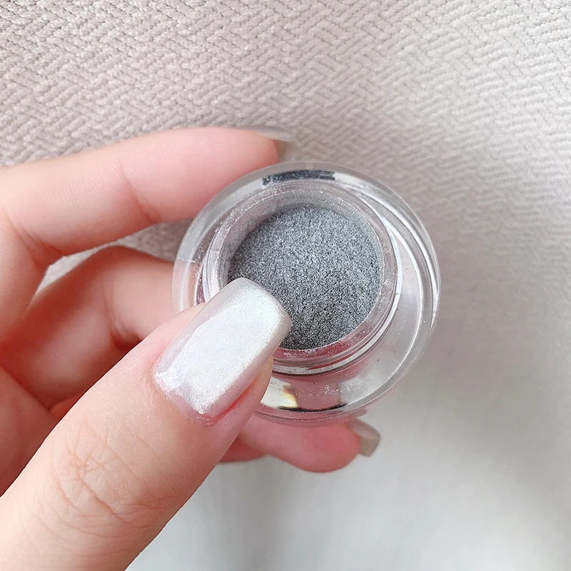 Pearl White Cat Eye Magnetic Powder Nail Art Decoration 3D Effect for Gel Polish Manicure Design Fine Particles Pigment nail powder nail pigment nail decoration