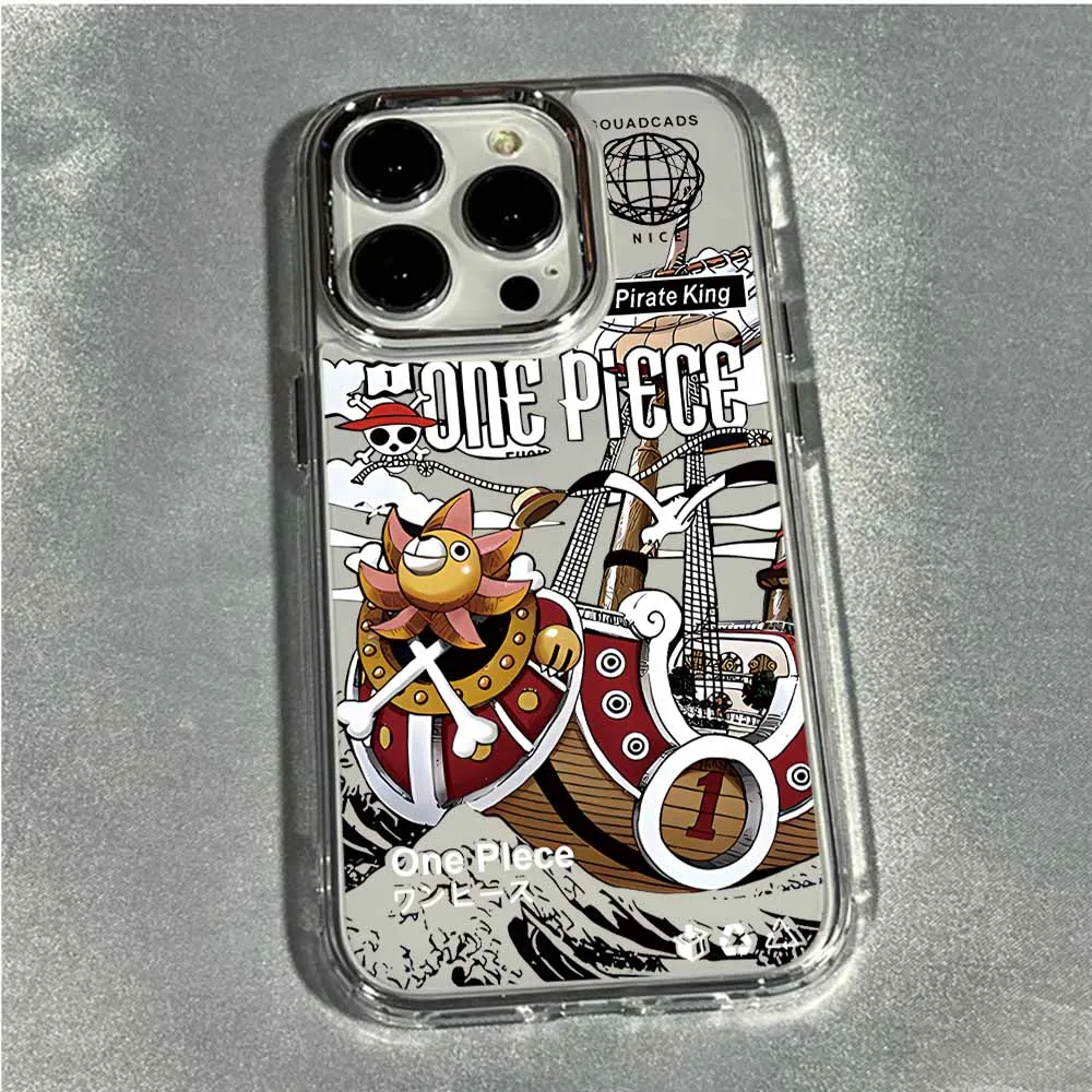 Anime Cool Logo Phone Case - Transparent Soft TPU Cover with Creative Design