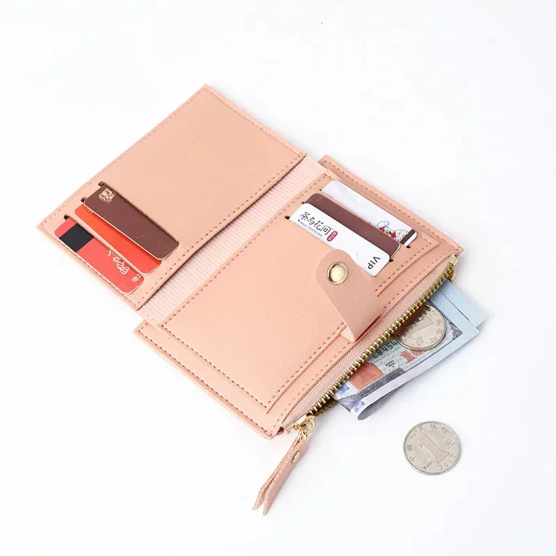 Ins Students Female Wallet New Ultra Thin Small Change Clutch Bag