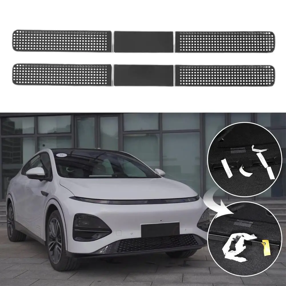 For Xpeng G6 Under Seat Air Conditioning Anti-blocking Covers Dust Protective Vents Air Accessories Cover Ou H3B6