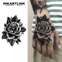 Flower  Temporary Tattoo,Lasts To 15 Days New Technology Magic Waterproof Semi Permanent Sticker. 1