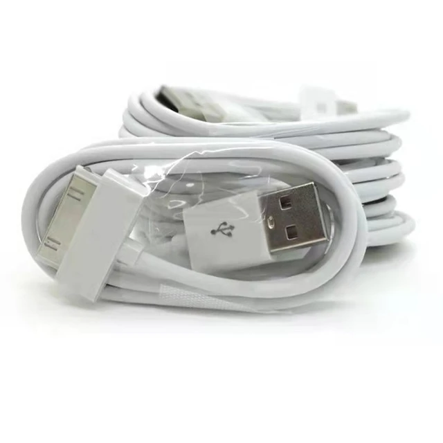 30 Pin USB Data Cable Charger Cord For IPhone 4 4S 3GS 3G IPad 2 3 IPod  Nano Touch Charging Kabel Chargeur Cable For samsung - AliExpress