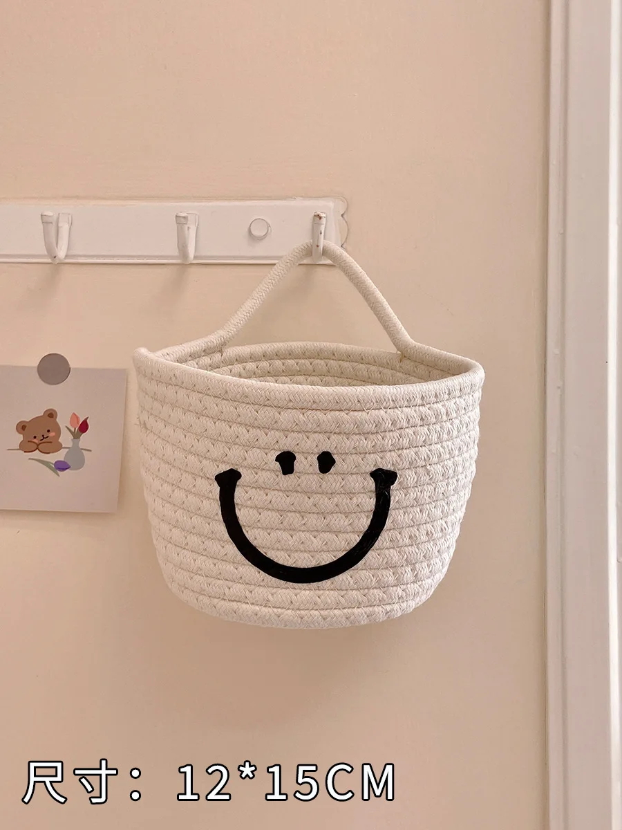 

Storage Basket, Cosmetics Desktop, Wall Hanging, Woven Rattan Basket, Storage Box, Storage Basket, Storage Basket
