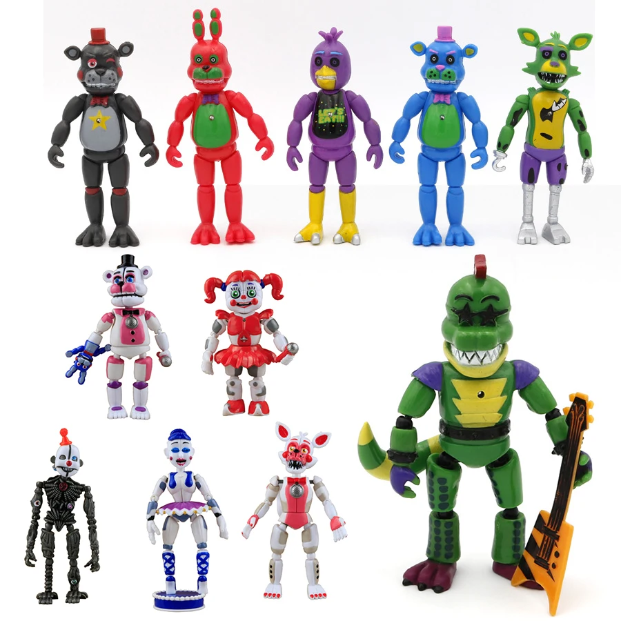 Anime Game Five Nights Freddy Pvc Action Figures Fnaf Freddy