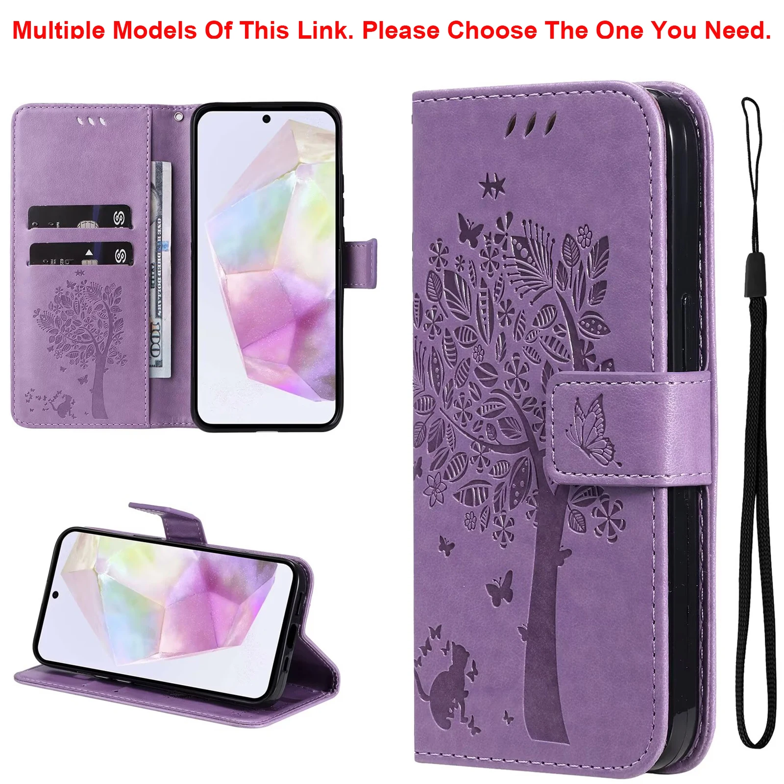 Shockproof Wallet Phone Case with Enhanced Durability and Protection