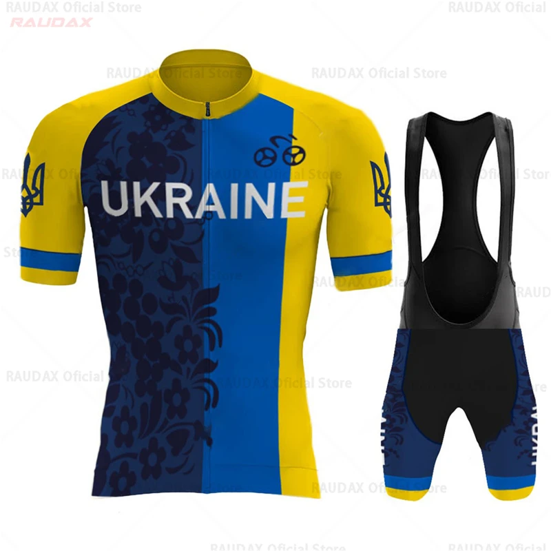 Men Cycling Jersey Ukraine