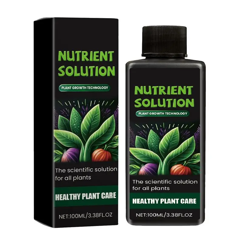 

Plant Nutrients 100ml Plant Nutrient Solution Promote Sprouting Natural Liquid Fertilizer Plant Growth Enhancer Rapid Flowering