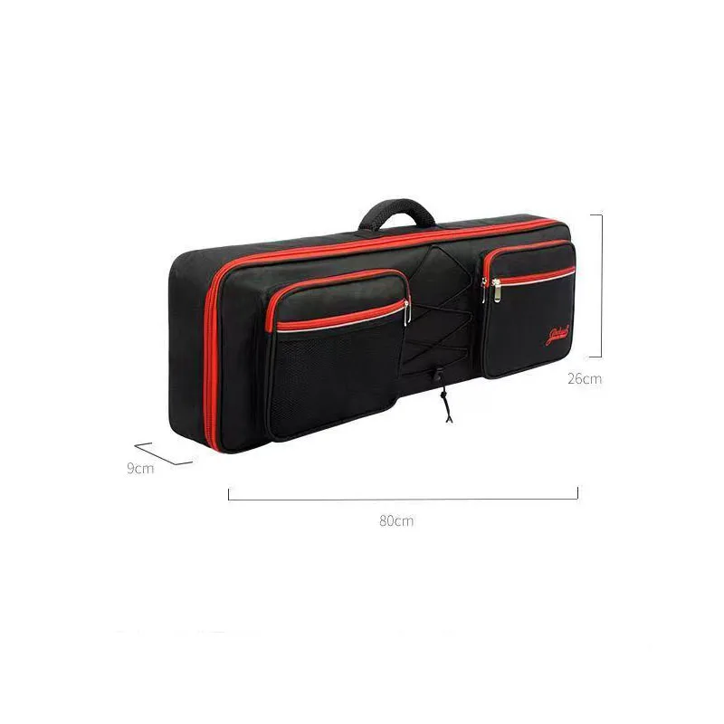 Electronic organ bag 49 keys thickened plus sponge piano bag can be carried on the back and can be carried electronic organ