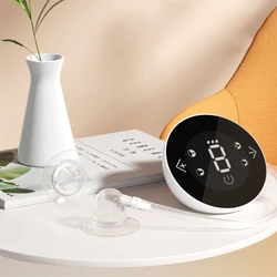 Electric Nipple Puller LED Nipple Corrector Breastfeeding Nipple Correction Pump Low Noise Rechargeable Nipple Pullers