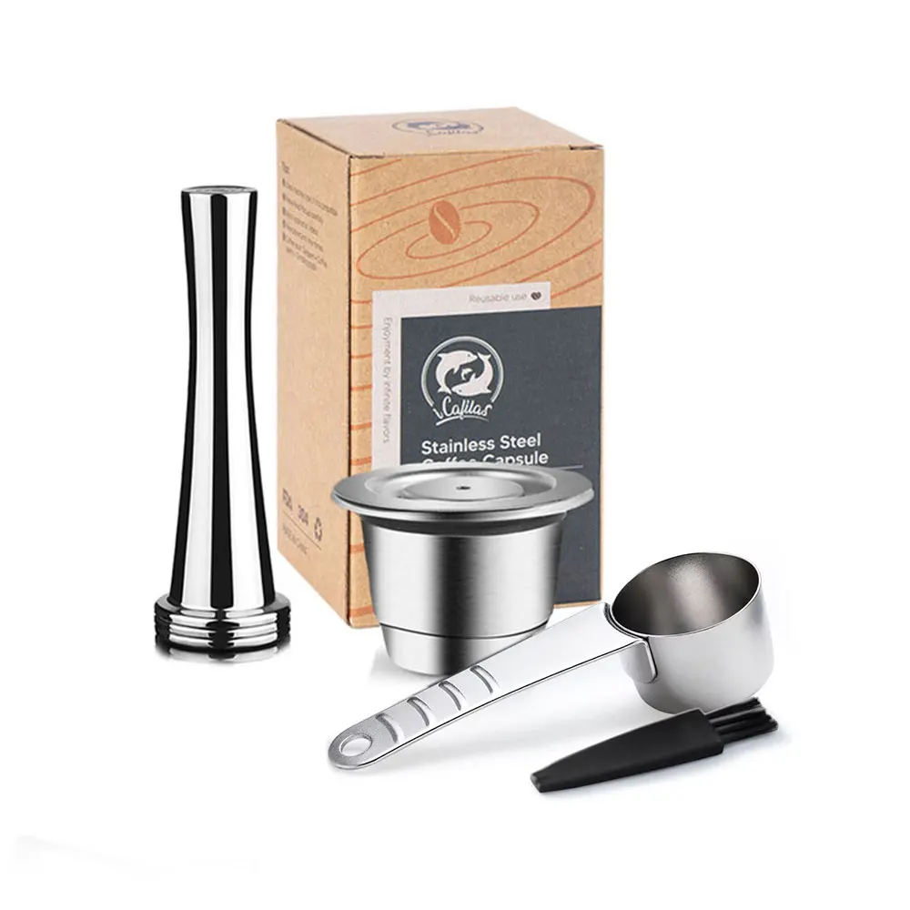 ネスプレッソ用再利用可能なステンレススチールカプセル Essenza