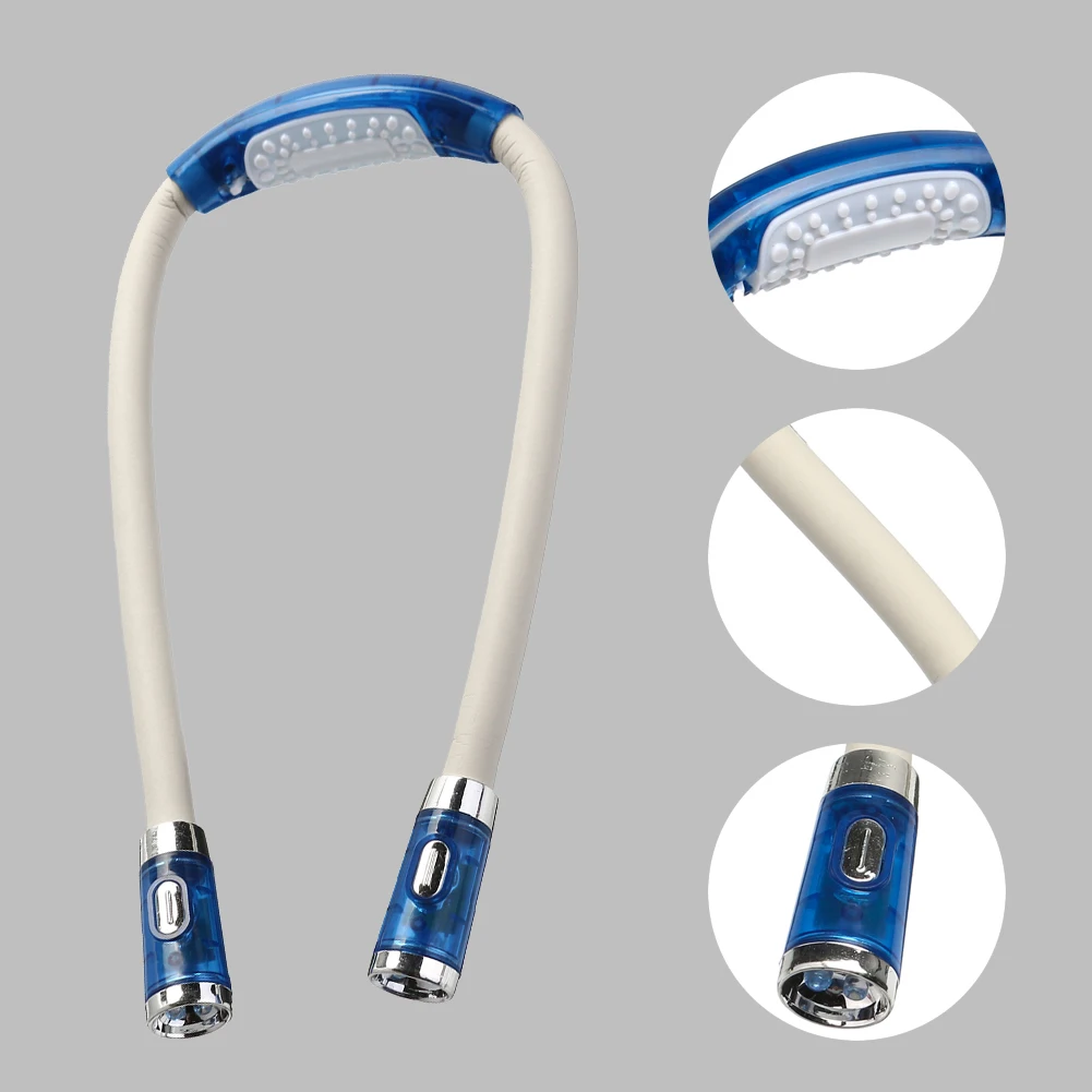 Mini Flexible Reading Lamp LED Rechargeable Neck Light for Reading in Bed Bendable Book Lights Neck Lamp Portable Lights led light book light mini led light