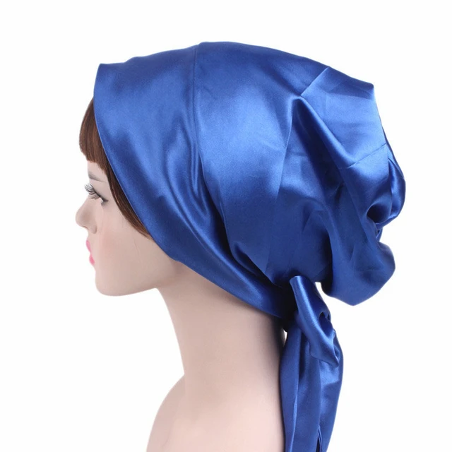 Silk Cap Coubeau Cuffia Seta Capelli Notte Da Donna Cuffia