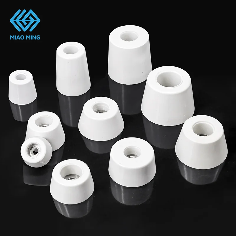 Furniture Booster Support Foot Table Chairs height adjustable Bumpers Legs Anti Vibration Pad Protector White Rubber Anti Slip