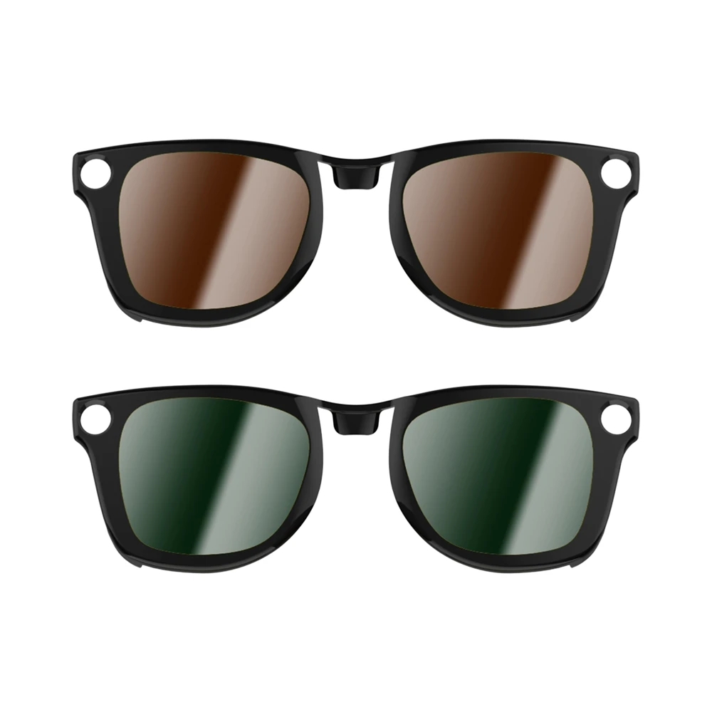 1pcs Clip-On Polarized Lenses for Ray-Ban Meta Wayfarer RW4008