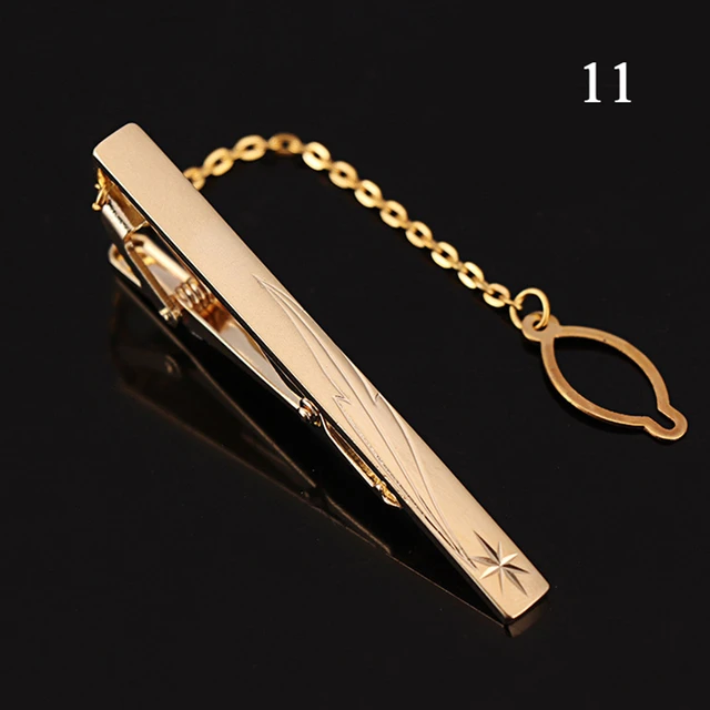 Multi Style Gentleman Silver Metal Simple Necktie Tie Clip Pin Bar Clasp  Practical Plain Popular Gifts - Ties - AliExpress