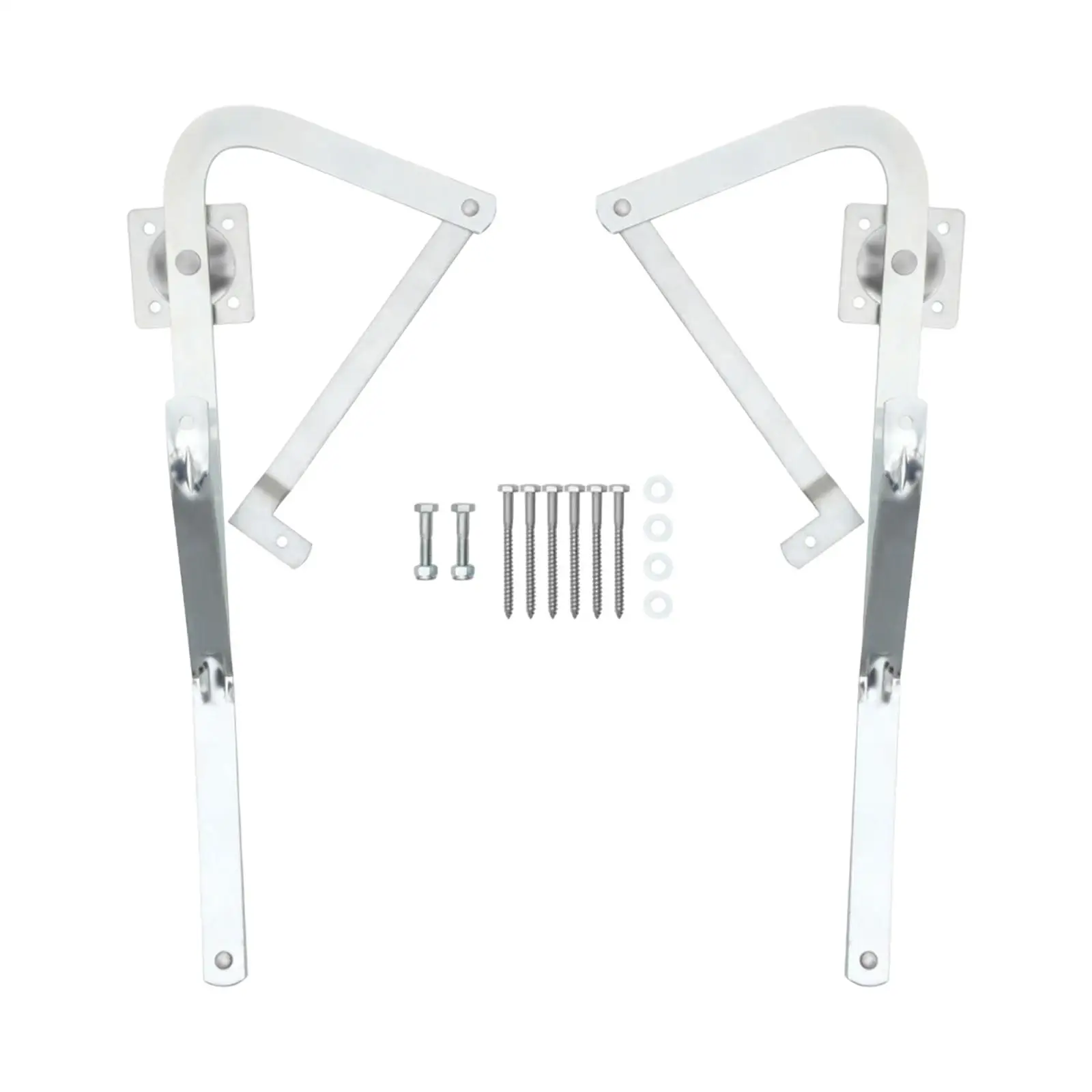 Attic Ladder Hinge Arms Replacement,Easy to Install, Sturdy Heavy Duty Ladder Accessory for MK5 Wu2210 W2210 W2208