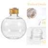 10 Pcs Christmas Spherical Bottle Water Bottles Outdoor Juice Anti-leak Storage Multi-function Plastic Drinking Milk 3