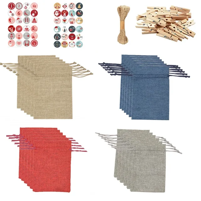 크리스마스 출현 달력 가방: 사랑하는 사람들에게 즐거움과 기대감을 선사하는 맞춤형 선물