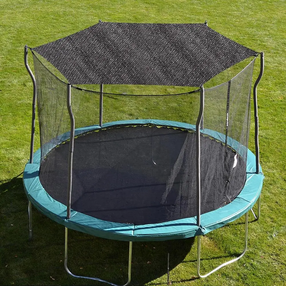 Description Picture 2 of itemRound Trampoline Sunshade Trampoline Sunshade Canopy Net Sun Protection Trampoline Sunshade Accessories For Birthday Parties