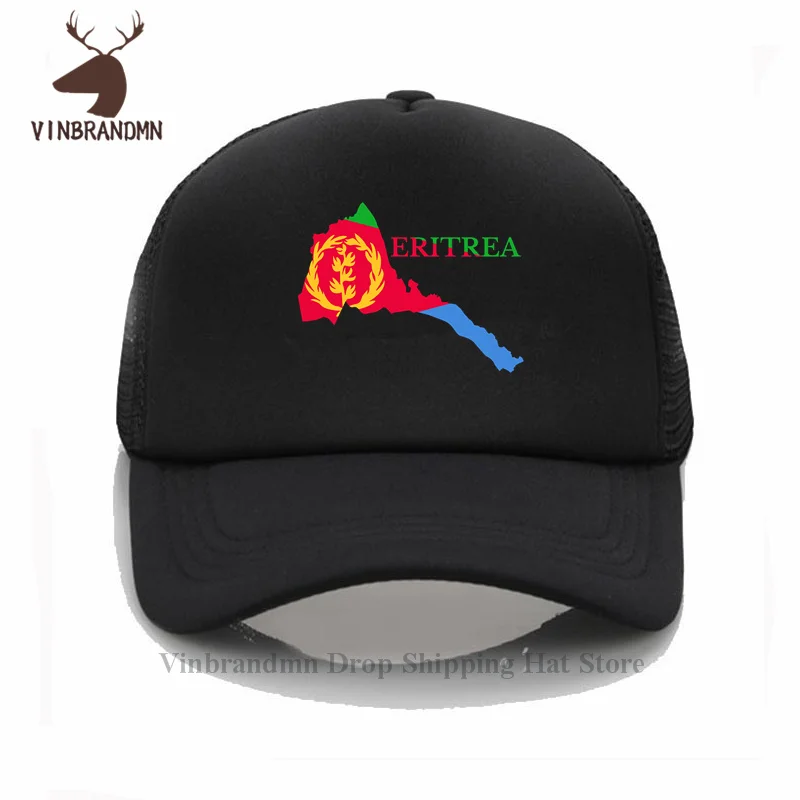 

Бейсболка с флагом Эритреи, 100% хлопок, летняя шляпа с козырьком, для рыбалки, в стиле хип-хоп, модная уличная Кепка, 2022
