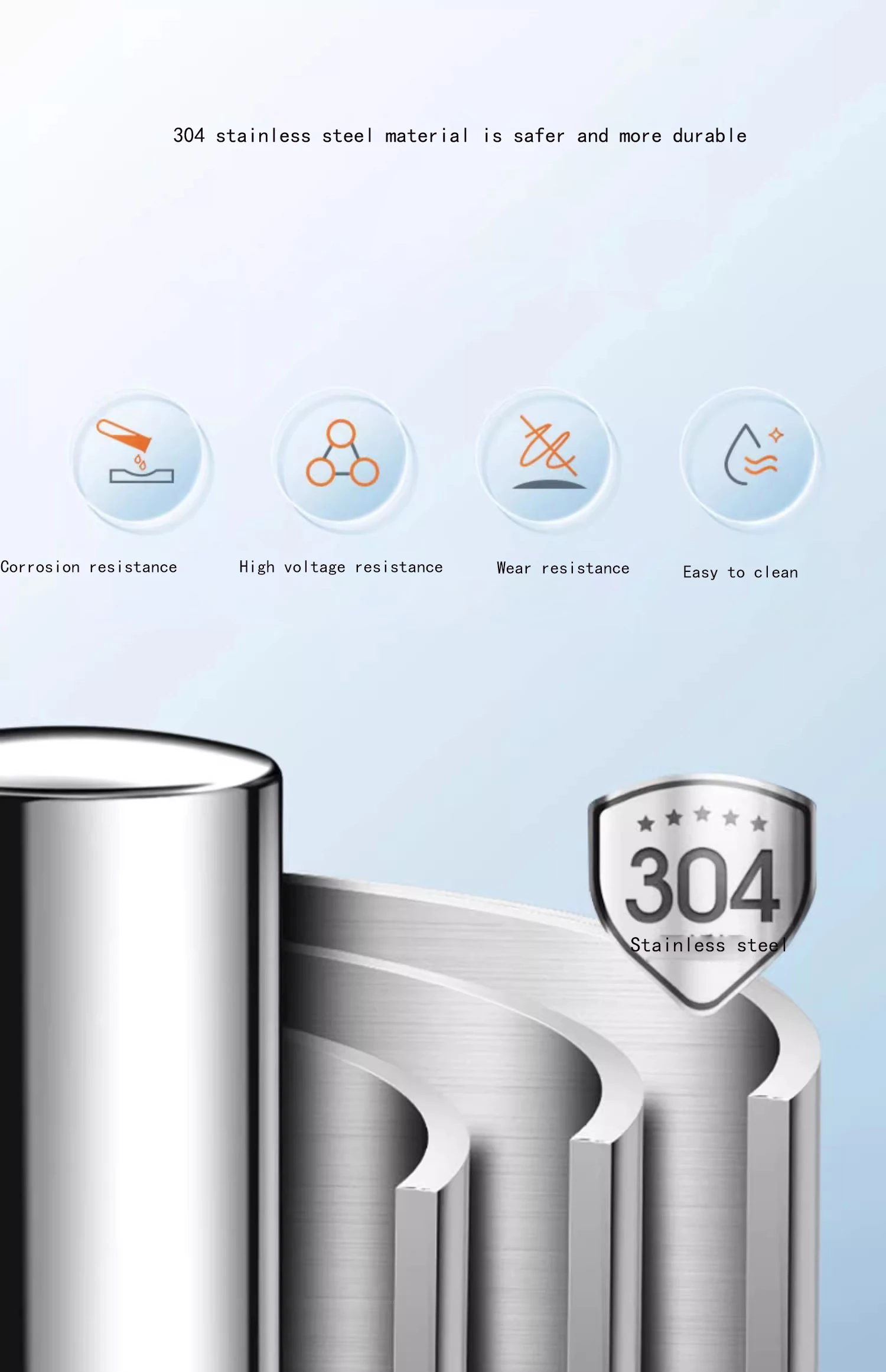 Description Picture 4 of itemFaucet Water Filter Kitchen Tap Water Purifier Stainless Steel Faucet Mount Water Filtration System Remove Chlorine, Sediment