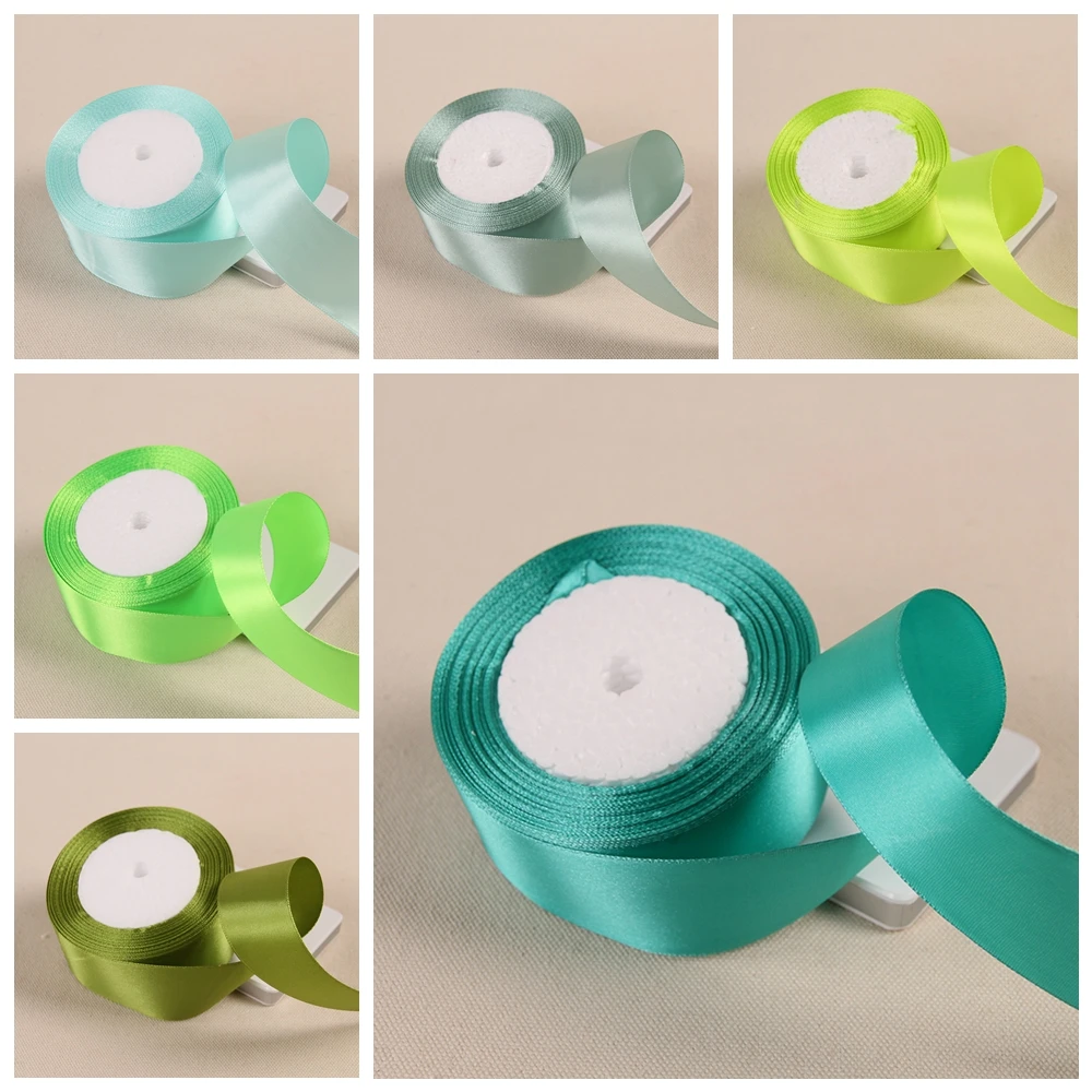 Army Green Olive Grass Green Peacock Christmas Ribbons Wedding Baby Shower Birthday Party Decoration 6-10-15-20-25-40-50mm