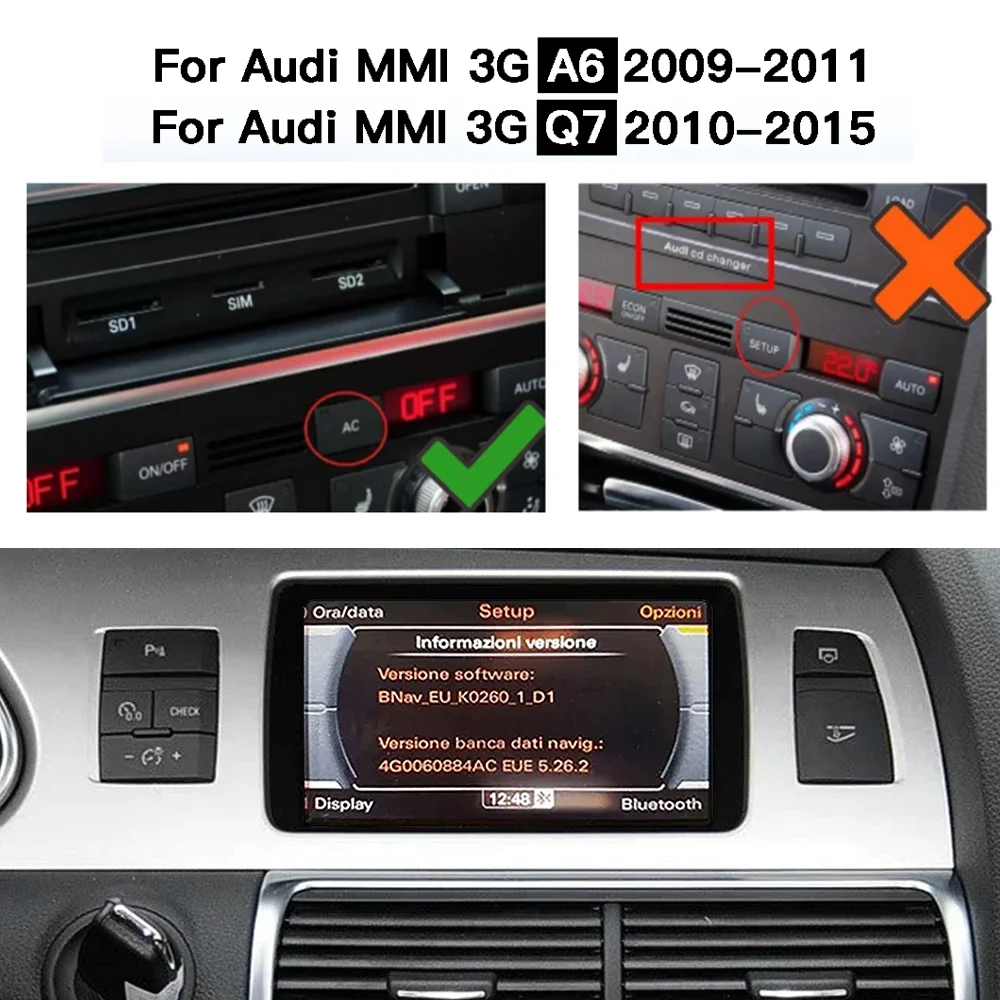 For Aodi A6 Q7