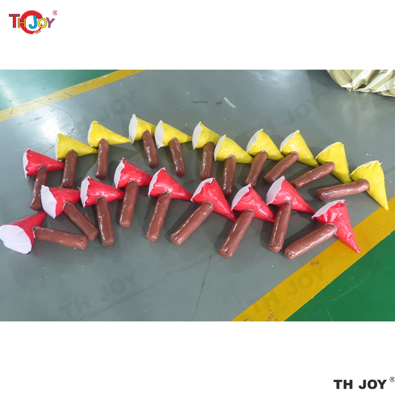 sticky axe for inflatable Axe throw carnival game