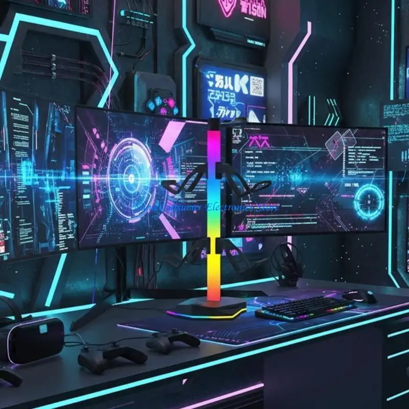 G7NE Controller- und Headset-Gaming-Organizer mit Ladestation für Spielekonsolen – Detail 7
