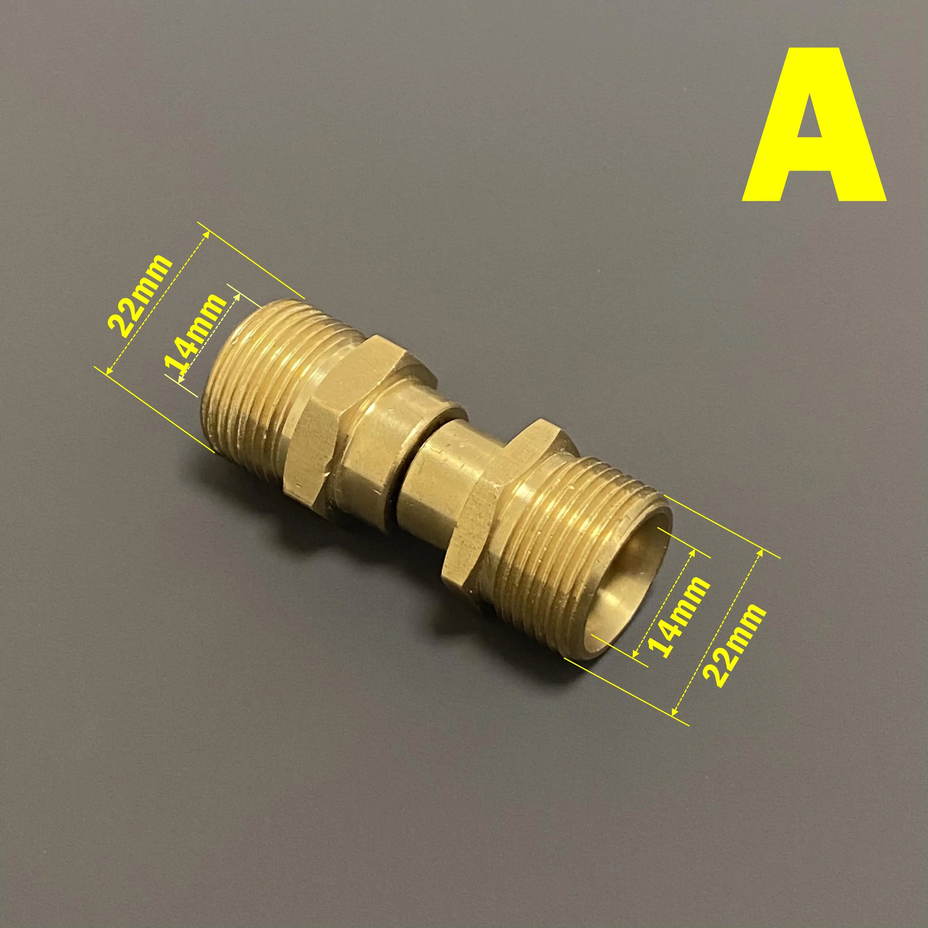 4500 PSI M22 14mm / 15mm ȣ��-ȣ�� Ŀ���� ������ ���� Ȳ�� Ŀ�÷�