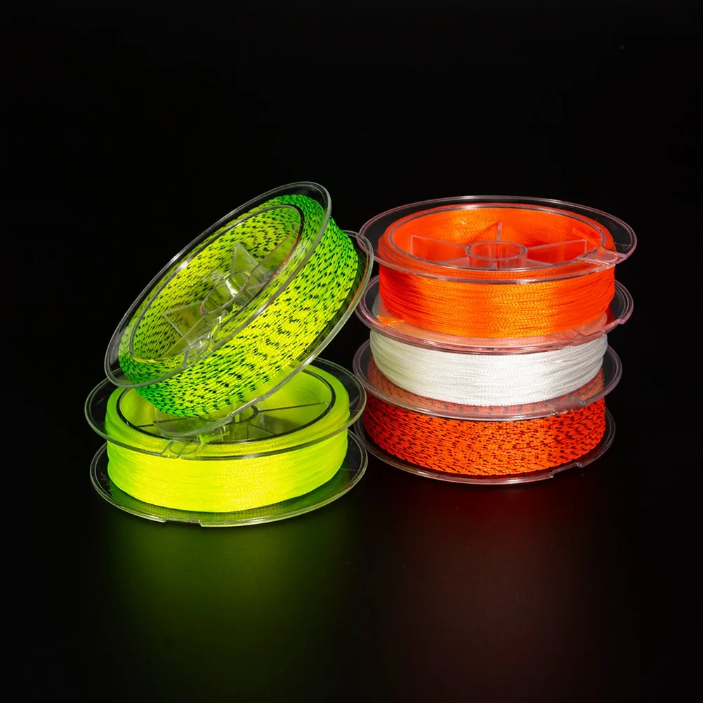 20/30 Lbs Fishing Line 50 Meters Braided Dacron Fly Backing Lines &Loop Dacron Japan Trout Fishing Bait Tackle 3