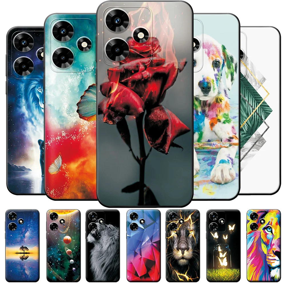 Per Infinix Hot 30 Custodia Cover Cute Animal Per Infinix Hot 30 Play Custodie Per Telefoni In Silicone Per Infinix Hot 30I 30Infc Tpu Bumper
