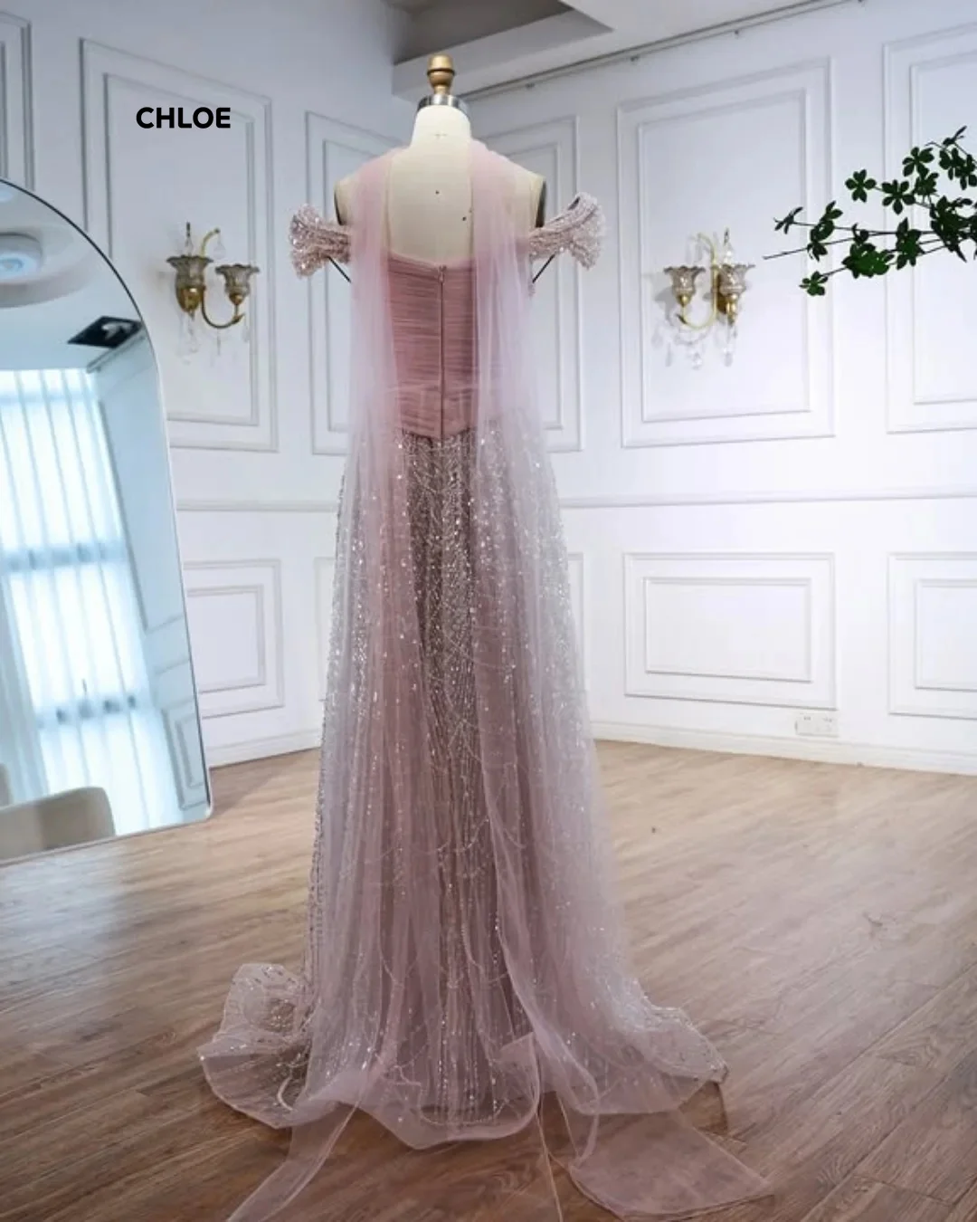 Square Leader Women's Evening Dress Woman Line A Ball Gown Luxury Dress Custom Made Sleeveless Luxury 2025 Dresses Robe Soiree 4