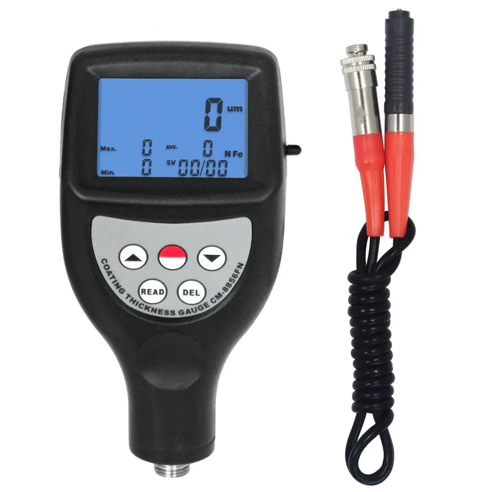 

Coating Thickness Gauge CM-8856 0~1250um magnetic induction and eddy current
