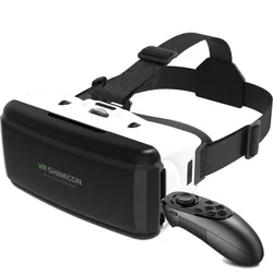 Premium Virtual Reality 3D Headset with Shinecon Pro Technology (G06 and 052)