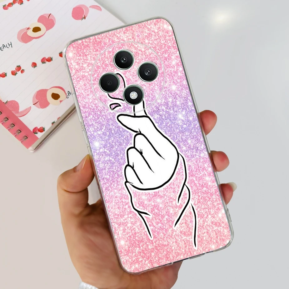 Cute Cat Cartoon Painted Soft Silicone Phone Case Cover