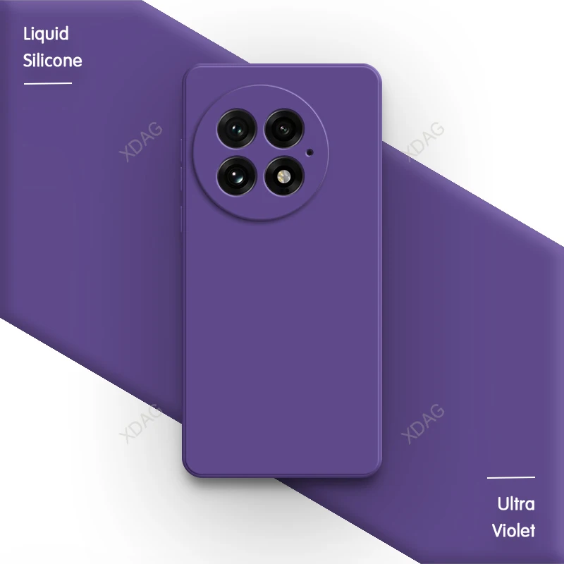 Candy Color Luxury Liquid Silicone Phone Case with Camera Protection
