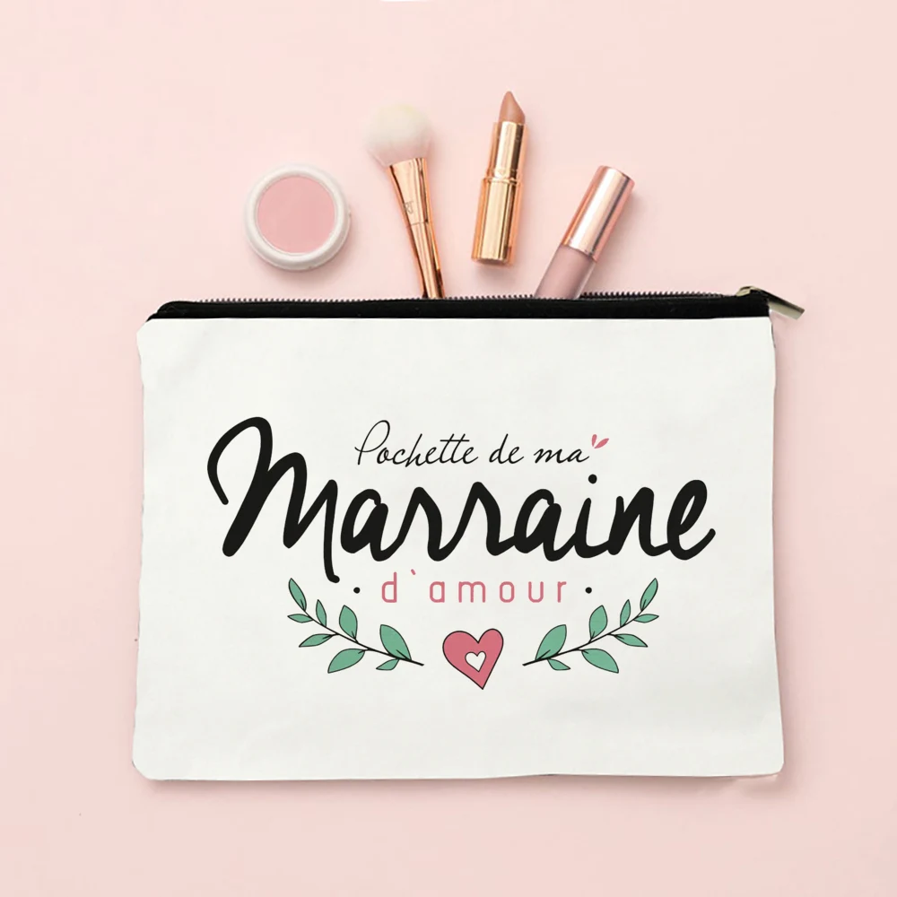 Meilleure marraine du monde t'aime pour toujours imprimer sac
