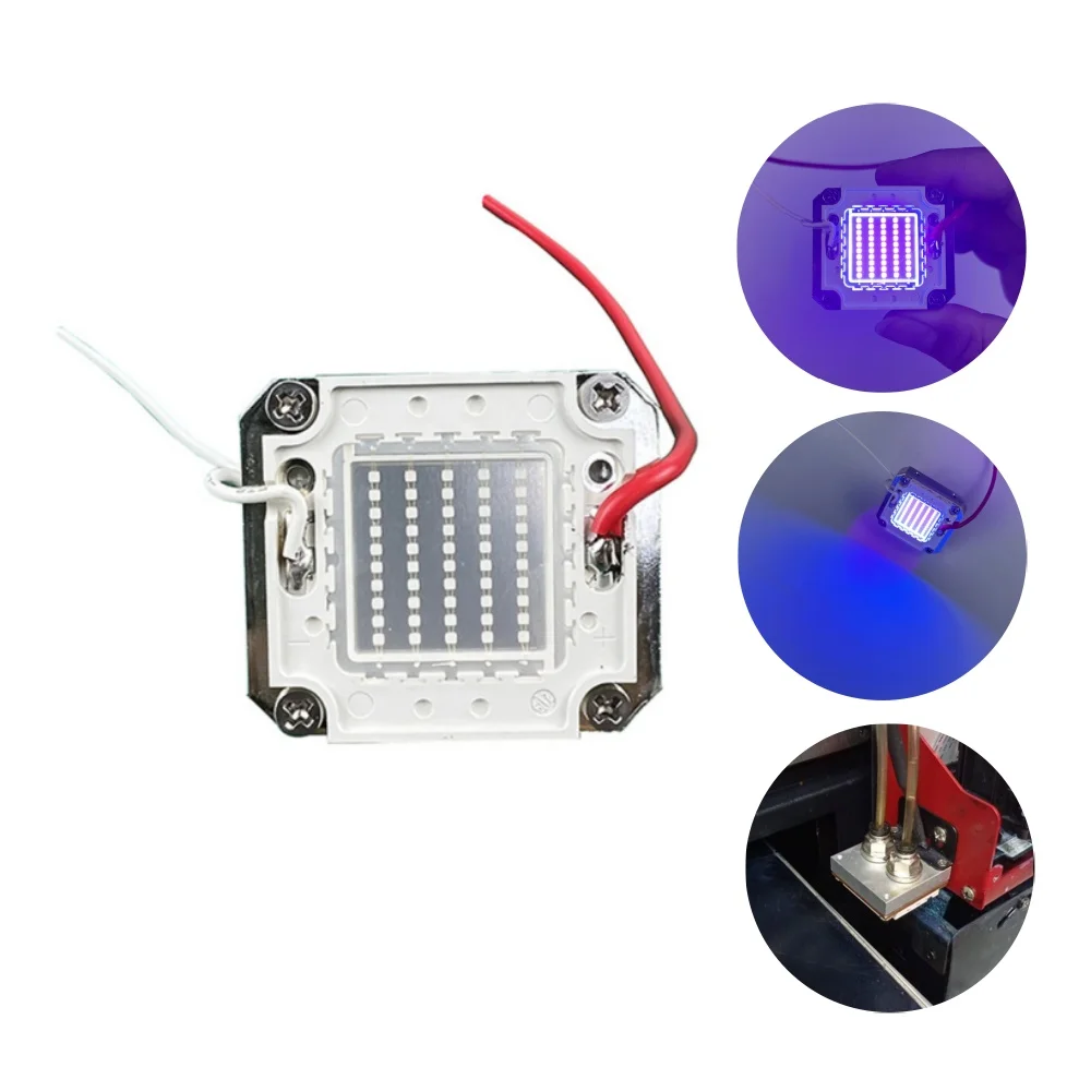 A3/A4 LED 경화 램프 160-240W COB 1390/Refond Color/DOM SEM/Songpu SU-404011A 395nm 수냉식
