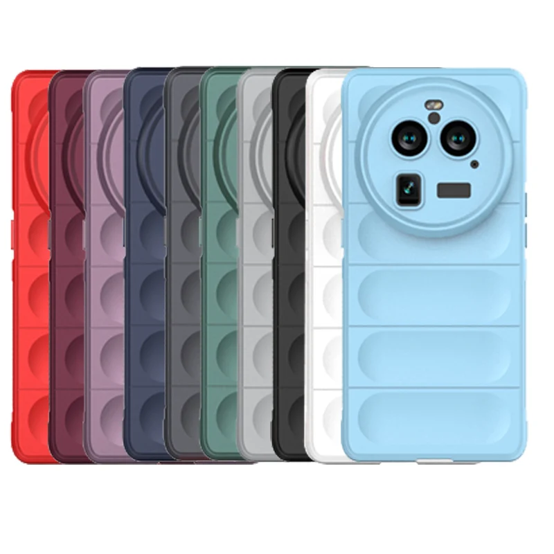 Per Oppo Find X6 Pro Case Cover Oppo Find X6 Pro Capas Antiurto Armor Phone Back Bumper Soft Tpu Fundas Oppo Find X6 X 6 Pro