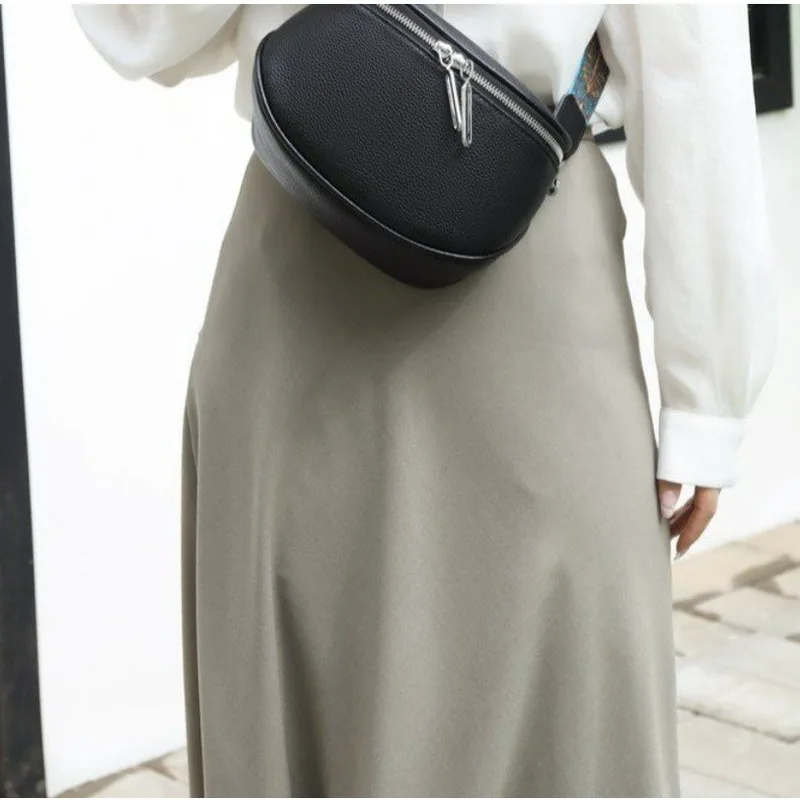 One Shoulder Bag Waist Women's Trendy Versatile Fashion Chain Crossbody Casual Handbag For Woman High-Quality Messenger Luxury