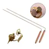 2 Pieces Copper Divining Rods Metal Detector For Divination/Treasure Tools Copper Divining Rods Metal Detector For Divination 1
