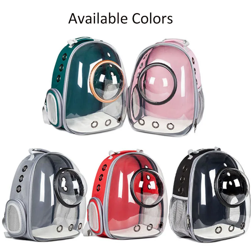 Astronaut Window Bubble Carrying Travel Bag pet carrier backpack pet bag pet carrier bag Breathable Space Capsule Transparent Pet Carrier Bag Dog Cat Backpack