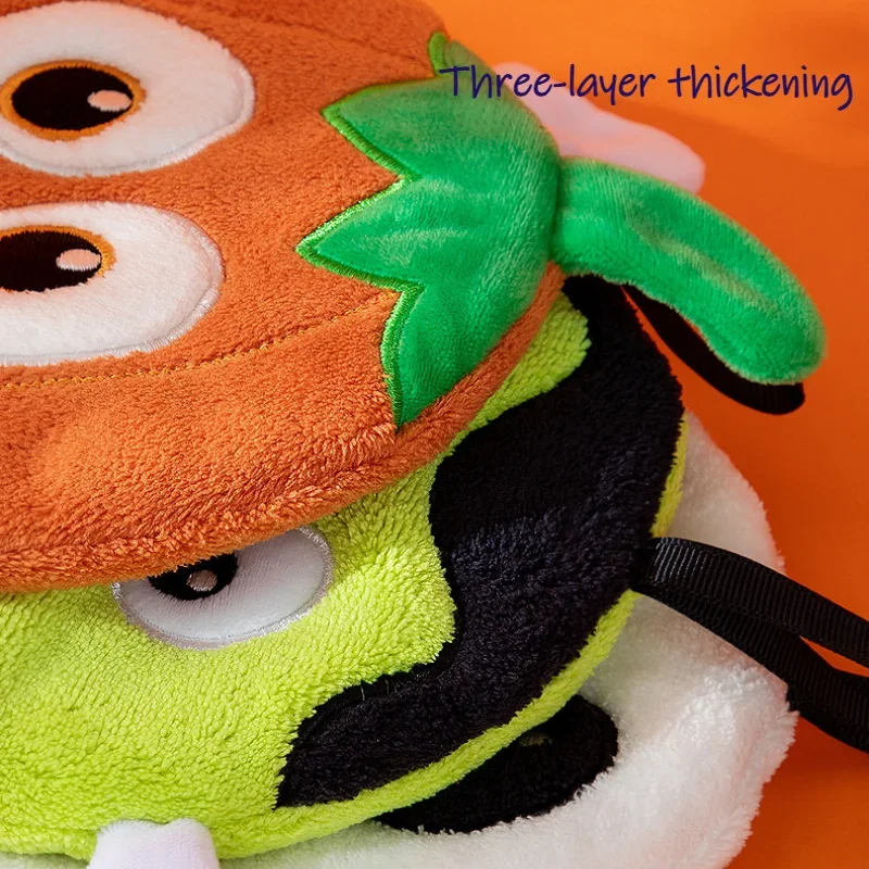 Halloween Hand Towel Frankenstein Vampire Skull Skull Pumpkin Hand Towel Quick-drying Thick Hanging for Kids Adults