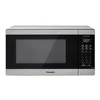1100W Genius Sensor Cook Auto Defrost Microwave Oven 1.3 cu ft Stainless Steel Smart Compact Space-Saving Turntable Keep Warm 1