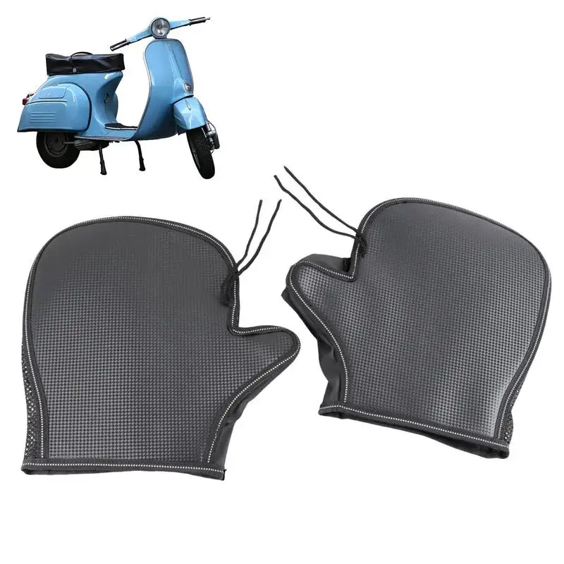 

Summer Motorcycle Handlebar Muffs Shock Absorption Oxford Waterproof Sun Protection Gloves Function Versatility automobile items