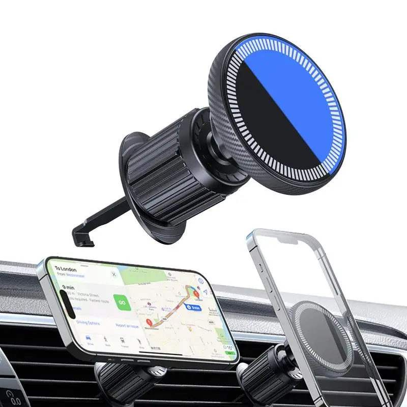 

Magnet Suction Car Mount Super Suction Snap-type Car Mount Flexible Strong Magnetic Phone Clip Universal 360 Degrees Rotation