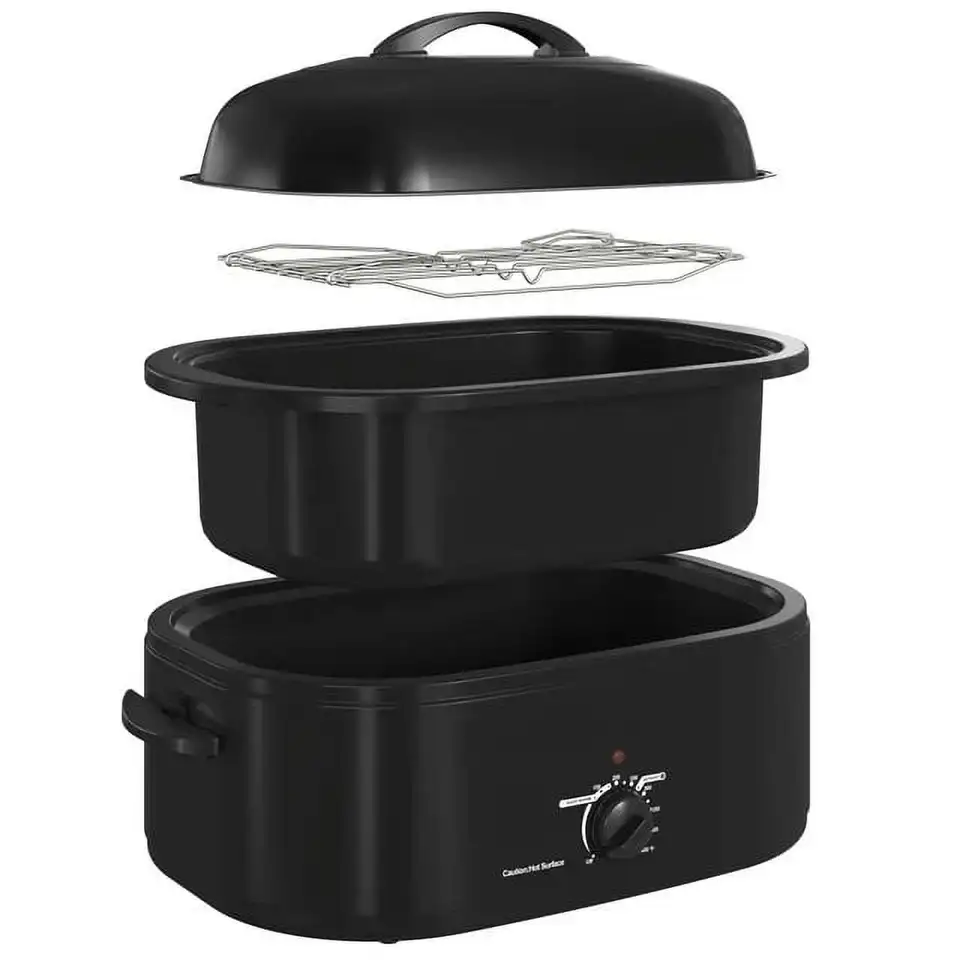 CozyHom 18 QT Electric Roaster Oven with Insert