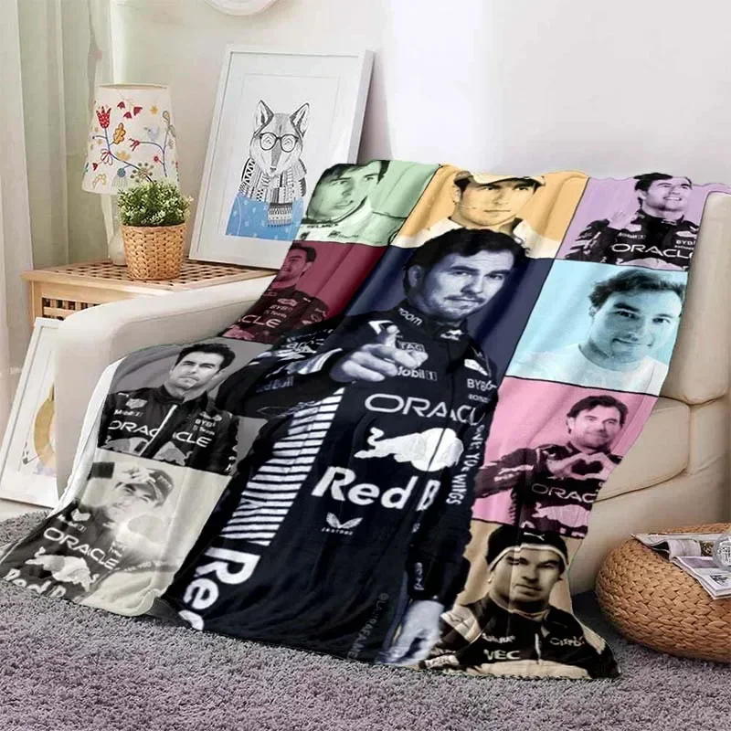 CHECO PEREZ FOR THE Patterned Blanket Star Art Flannel Thin Blanket Portable Home Travel Office Lunch Break Blanket 3