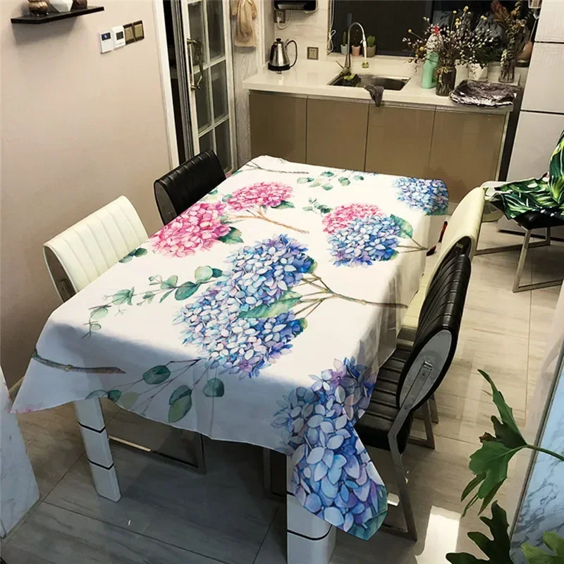 

Tropical Green Plant Palm Leaf Monstera Flower Rectangular Tablecloths Table Cloth for Dining Table Wedding Decoration